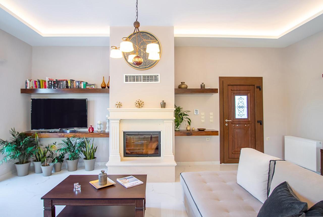 Zissis Villa&pool 5min drive to beach Kato Yerakarion Buitenkant foto