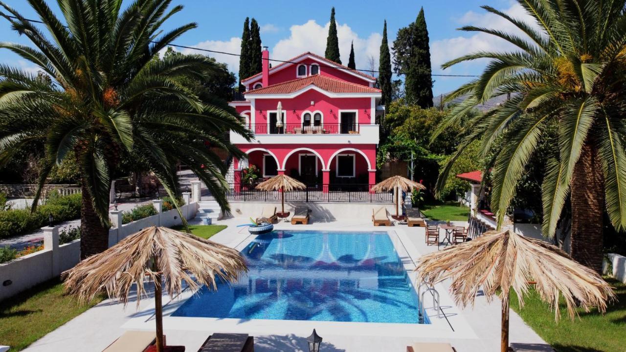 Zissis Villa&pool 5min drive to beach Kato Yerakarion Buitenkant foto