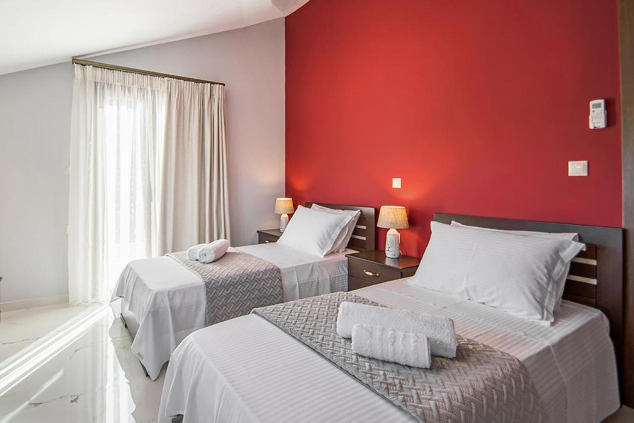 Zissis Villa&pool 5min drive to beach Kato Yerakarion Buitenkant foto