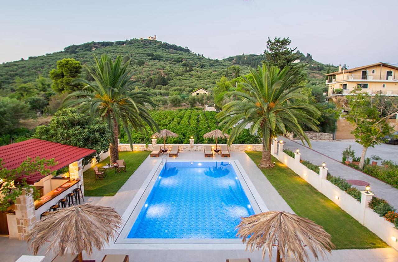 Zissis Villa&pool 5min drive to beach Kato Yerakarion Buitenkant foto