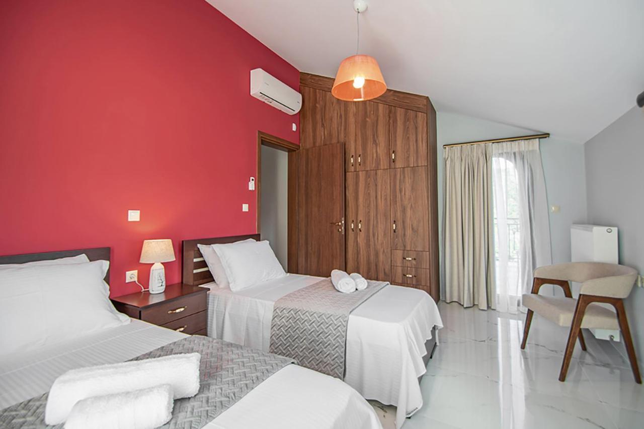 Zissis Villa&pool 5min drive to beach Kato Yerakarion Buitenkant foto